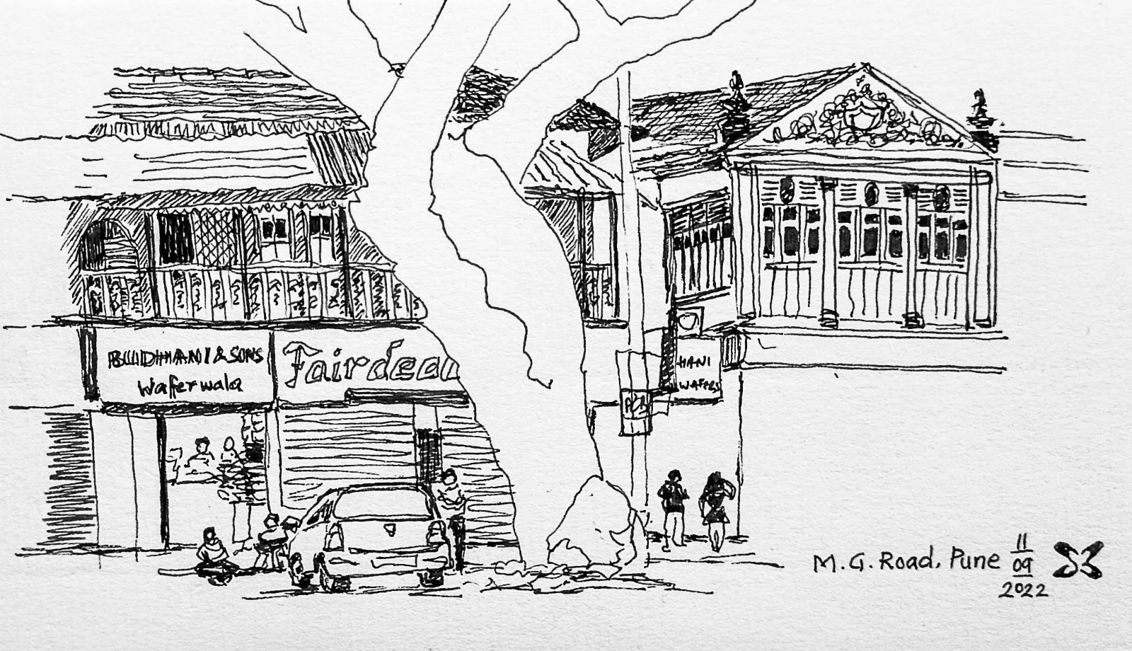 Mahatma Gandhi Road -Main Street