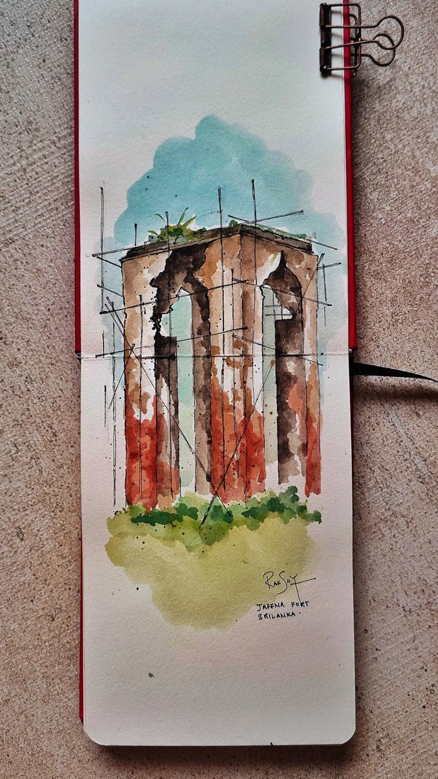 Sketched at Fort Jaffna, Oct 2026