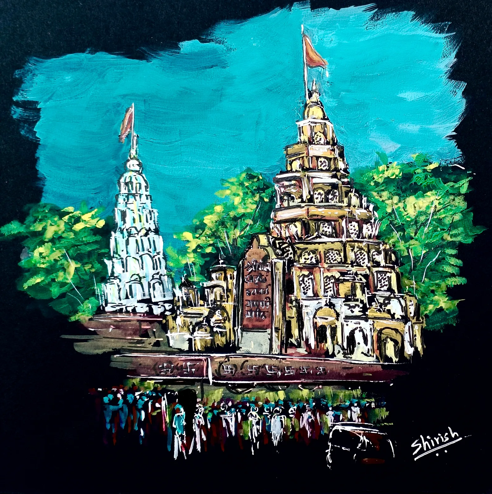 Sketched at Dagdusheth Halwai Ganpati, Sep 2026