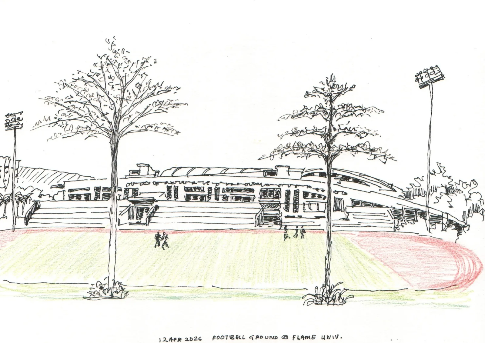 Sketch of Flame University